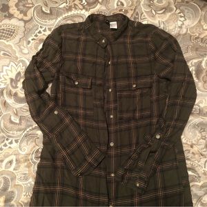 Button down plaid shirt size 2